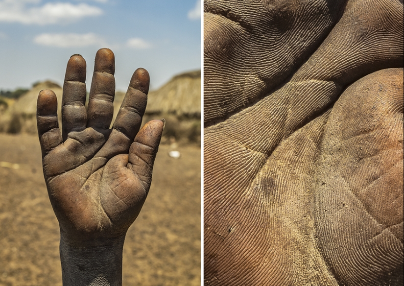 What a person's hands can tell you about. Omar Reda's photo project