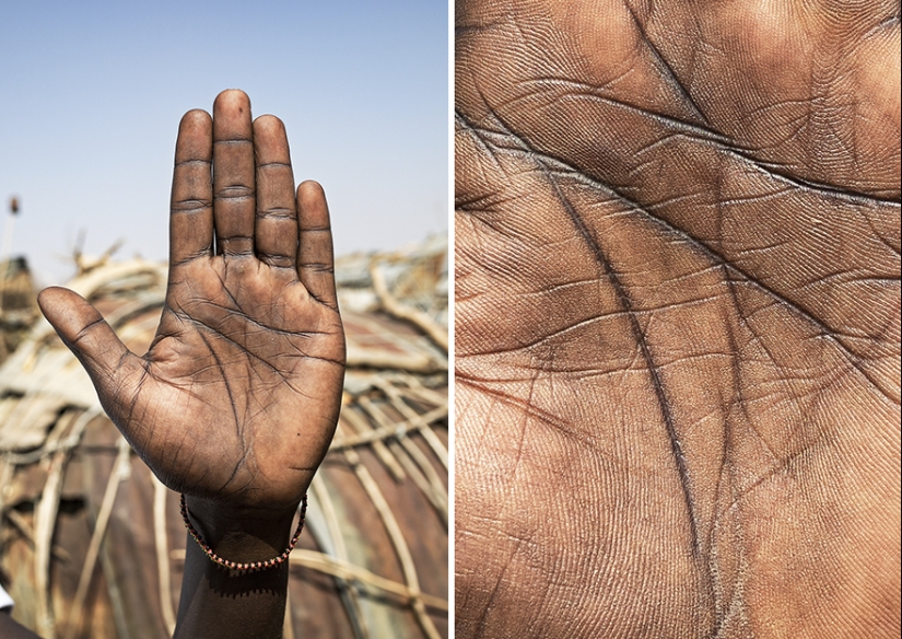 What a person's hands can tell you about. Omar Reda's photo project