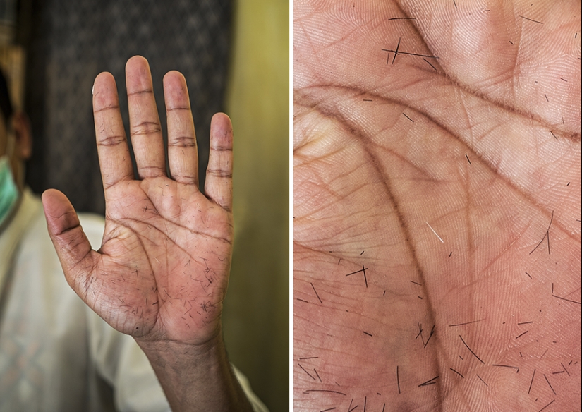 What a person's hands can tell you about. Omar Reda's photo project