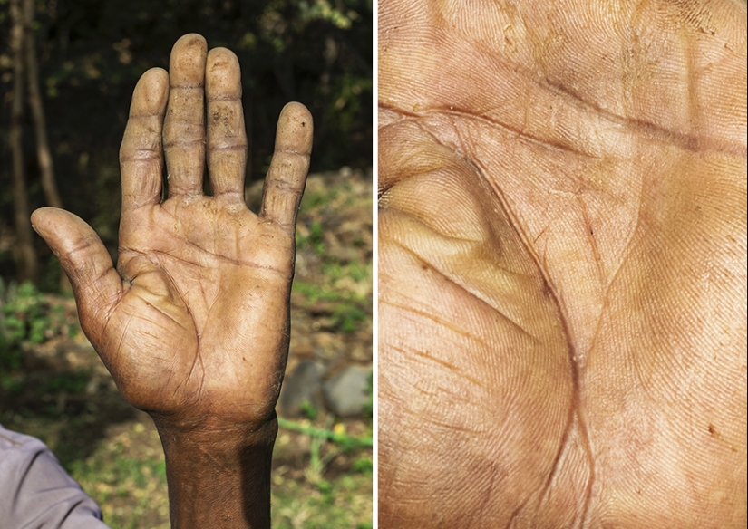 What a person's hands can tell you about. Omar Reda's photo project