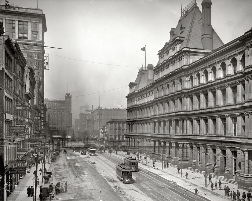 What American megacities looked like at the beginning of the 20th century What American megacities looked like at the beginning of the 20th century