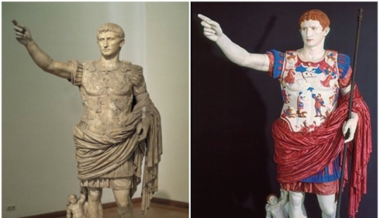 What ancient Greek sculptures actually looked like What ancient Greek sculptures actually looked like