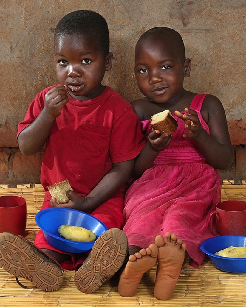 What children from all over the world eat for breakfast