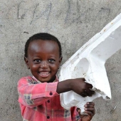 What children play in African slums