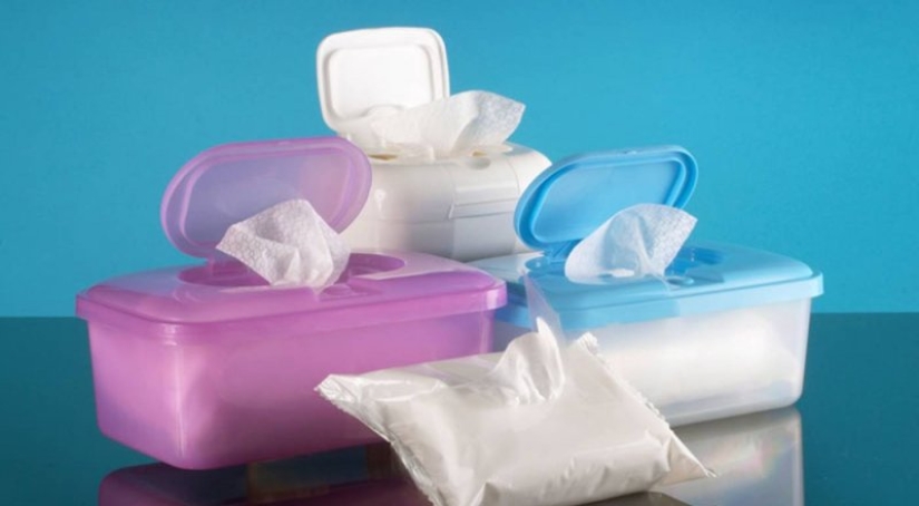 What danger do wet wipes hide