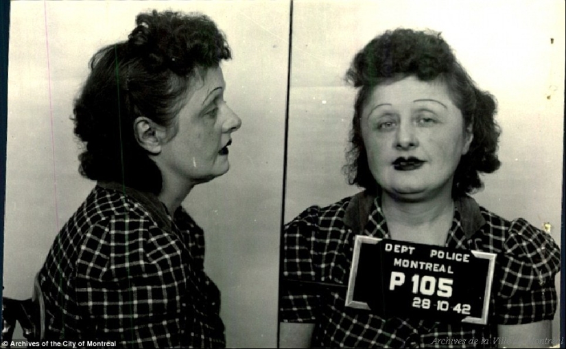 What did Canadian prostitutes of the 1940s look like