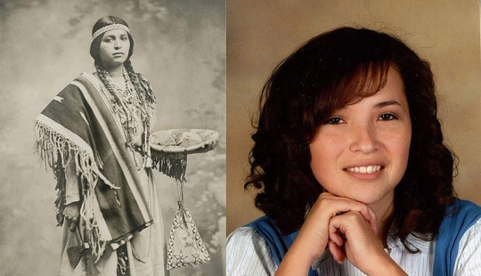 What do North American Indian women look like