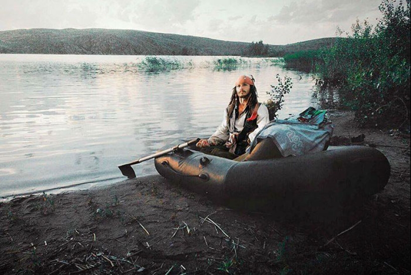 What do the heroes of Hollywood blockbusters do in the harsh Russian realities