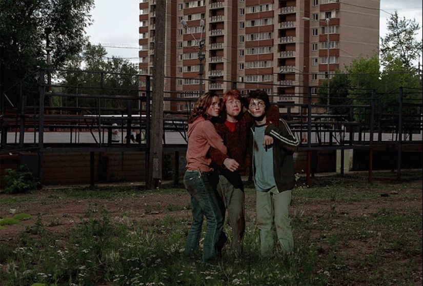 What do the heroes of Hollywood blockbusters do in the harsh Russian realities