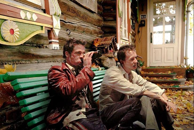 What do the heroes of Hollywood blockbusters do in the harsh Russian realities