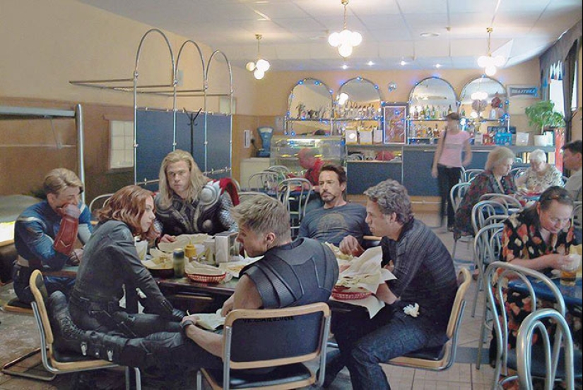 What do the heroes of Hollywood blockbusters do in the harsh Russian realities