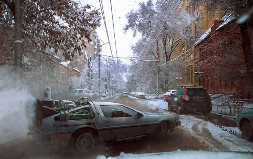 What do the heroes of Hollywood blockbusters do in the harsh Russian realities