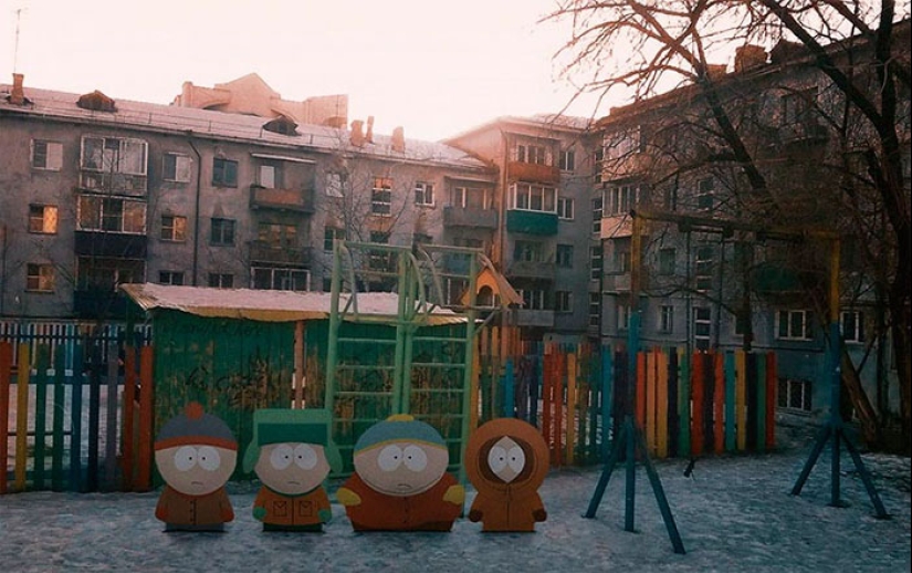 What do the heroes of Hollywood blockbusters do in the harsh Russian realities