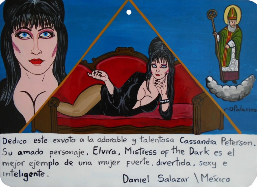 What Elvira looked like when she was not yet the Mistress of Darkness