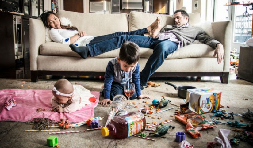 What family life really looks like What family life really looks like