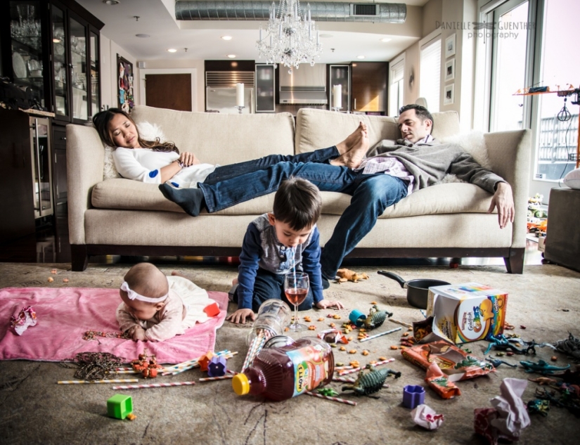 What family life really looks like What family life really looks like
