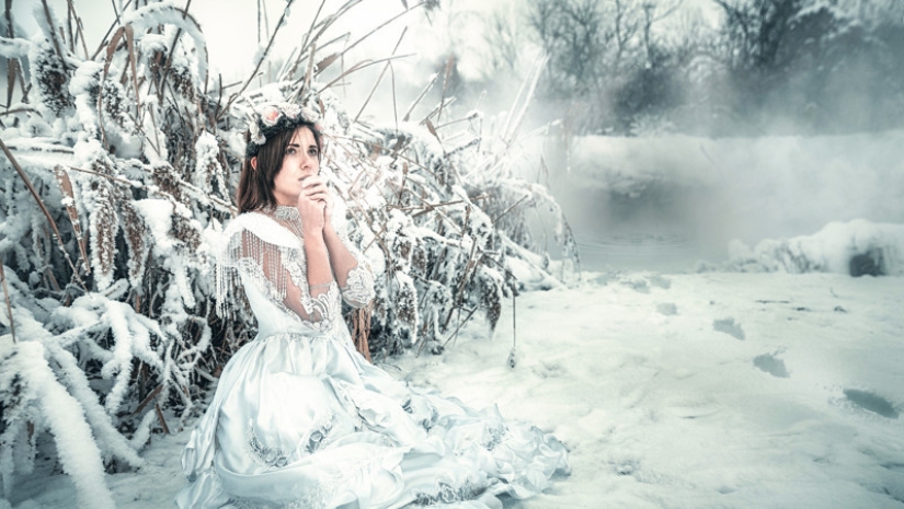 What happens to a person who fell asleep in the cold