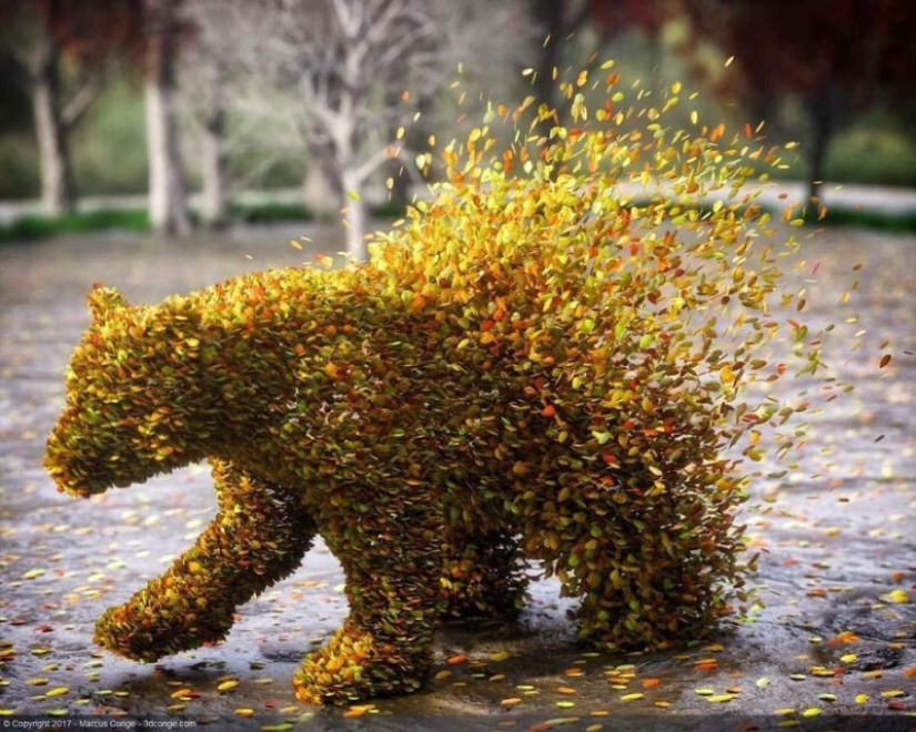 What if the artist will integrate nature, human and digital reality What if the artist will integrate nature, human and digital reality