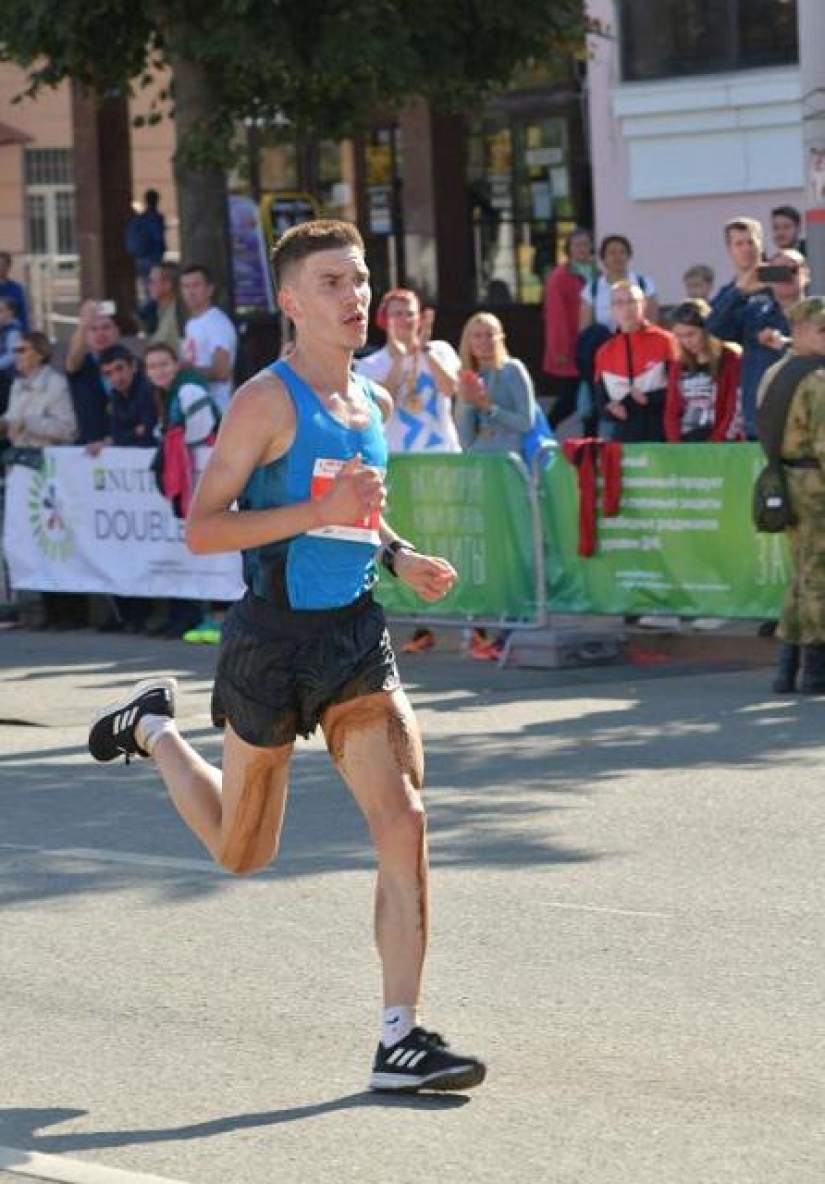 What is the "anger of the gingerbread man", or Why marathon runners poop in their pants during the race What is the "anger of the gingerbread man", or Why marathon runners poop in their pants during the race