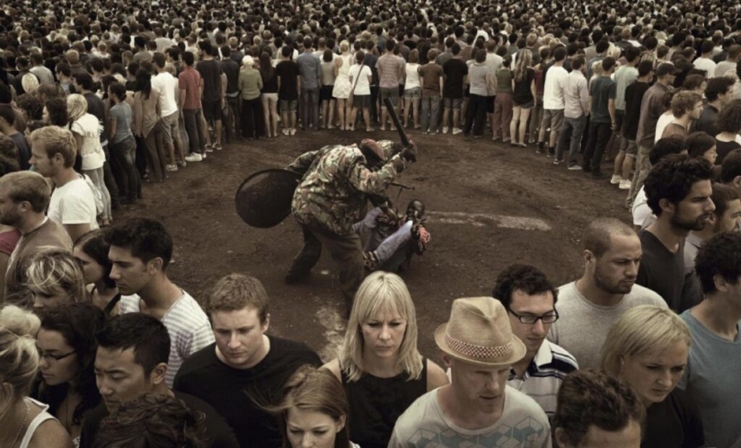 What is the &quot;bystander effect&quot; or Why does a person remain without help in a crowd