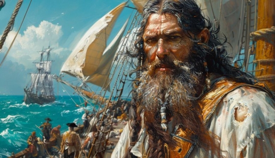 What kind of “dead man's chest” is sung about in the pirate song?