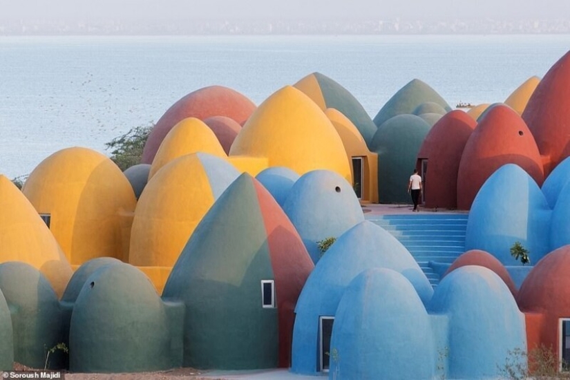 What Majara looks like, a bright cartoon resort on the Iranian island of Hormuz What Majara looks like, a bright cartoon resort on the Iranian island of Hormuz