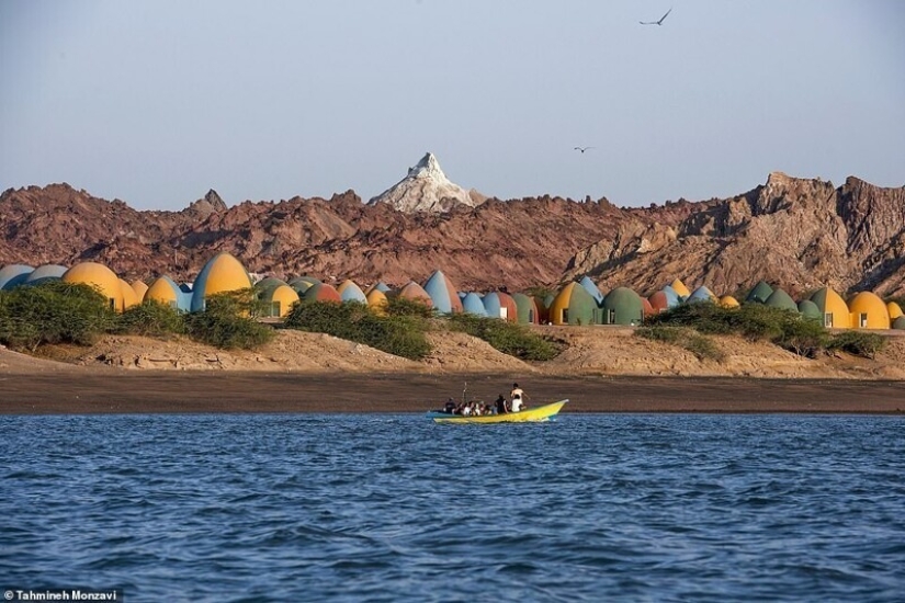 What Majara looks like, a bright cartoon resort on the Iranian island of Hormuz What Majara looks like, a bright cartoon resort on the Iranian island of Hormuz
