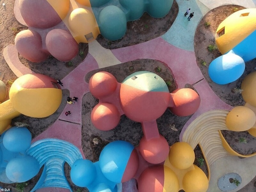 What Majara looks like, a bright cartoon resort on the Iranian island of Hormuz What Majara looks like, a bright cartoon resort on the Iranian island of Hormuz