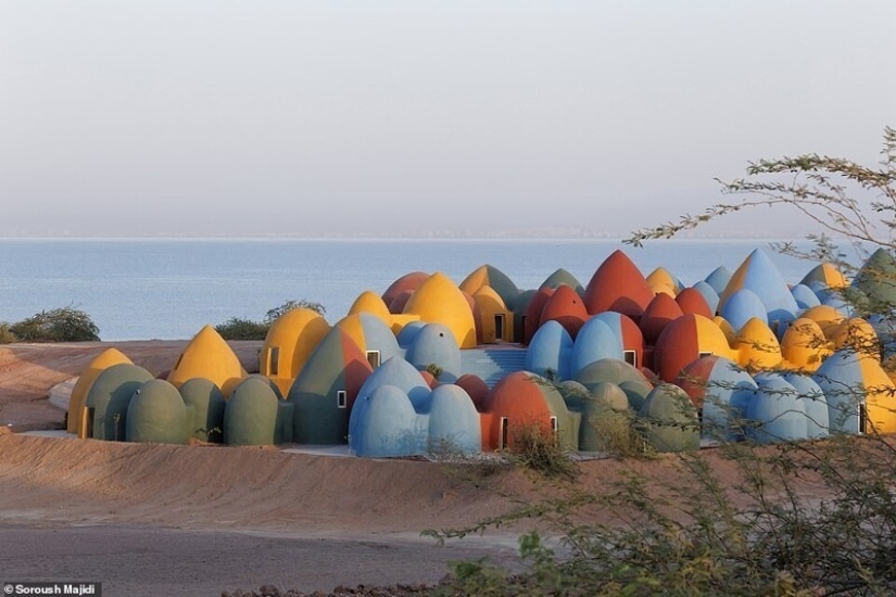 What Majara looks like, a bright cartoon resort on the Iranian island of Hormuz What Majara looks like, a bright cartoon resort on the Iranian island of Hormuz