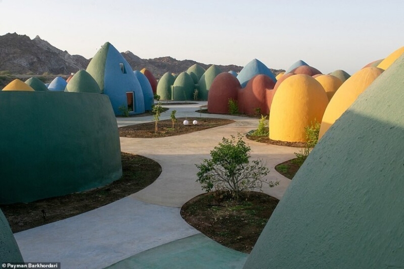What Majara looks like, a bright cartoon resort on the Iranian island of Hormuz What Majara looks like, a bright cartoon resort on the Iranian island of Hormuz