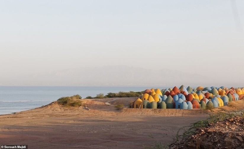 What Majara looks like, a bright cartoon resort on the Iranian island of Hormuz What Majara looks like, a bright cartoon resort on the Iranian island of Hormuz