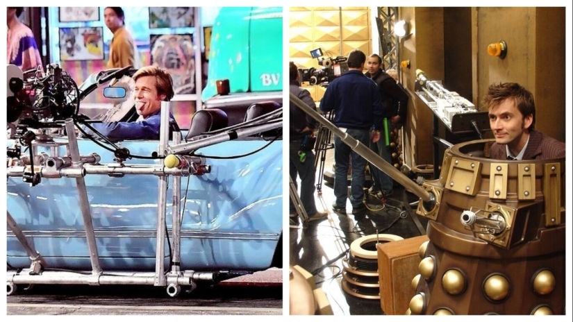 What remains behind the scenes: 22 photos from the filming of famous films What remains behind the scenes: 22 photos from the filming of famous films