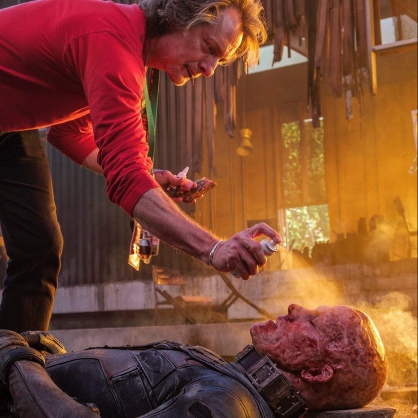 What remains behind the scenes: 22 photos from the filming of famous films What remains behind the scenes: 22 photos from the filming of famous films