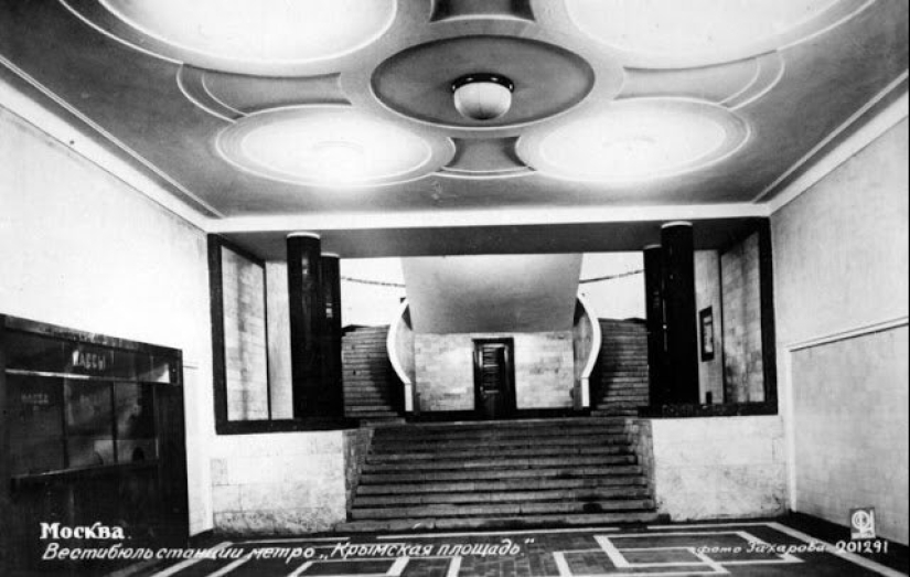 What the Moscow Metro looked like in 1935