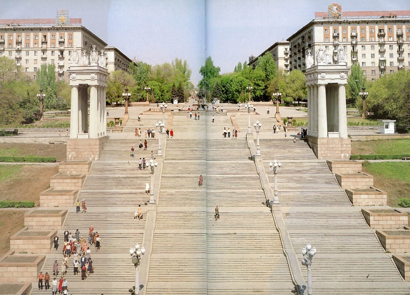 What Volgograd looked like in the 1980s