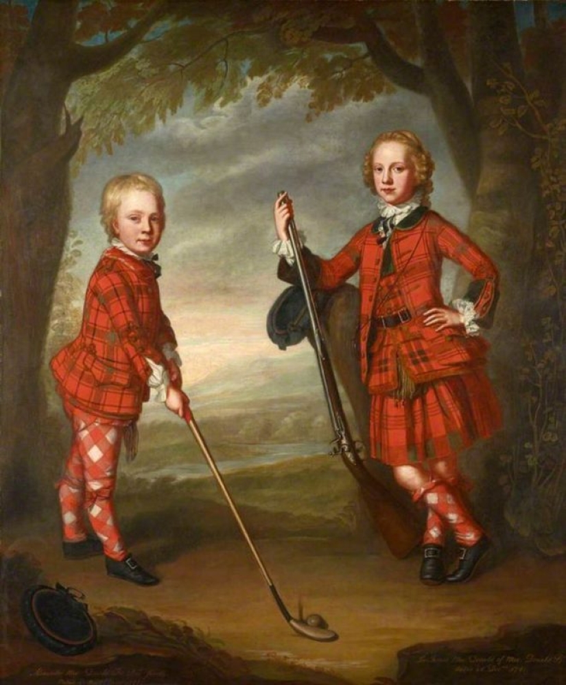 What was the fate of the boy who bathed the red horse and other children from famous paintings