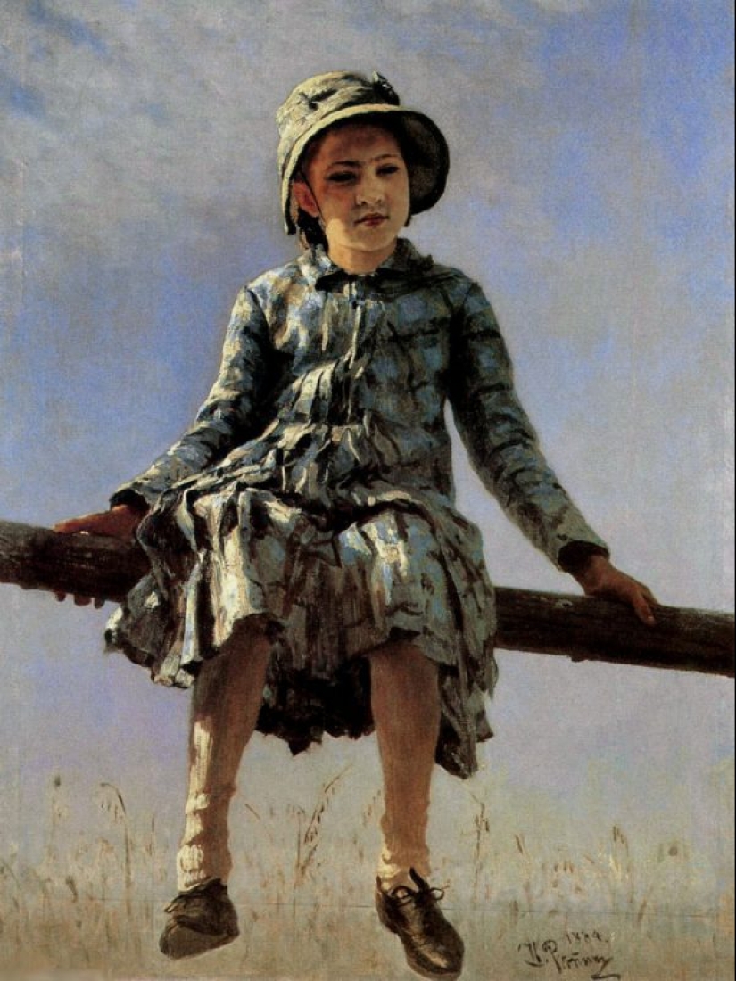 What was the fate of the boy who bathed the red horse and other children from famous paintings