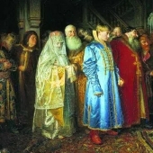 What was the ideal of male beauty in Rus'