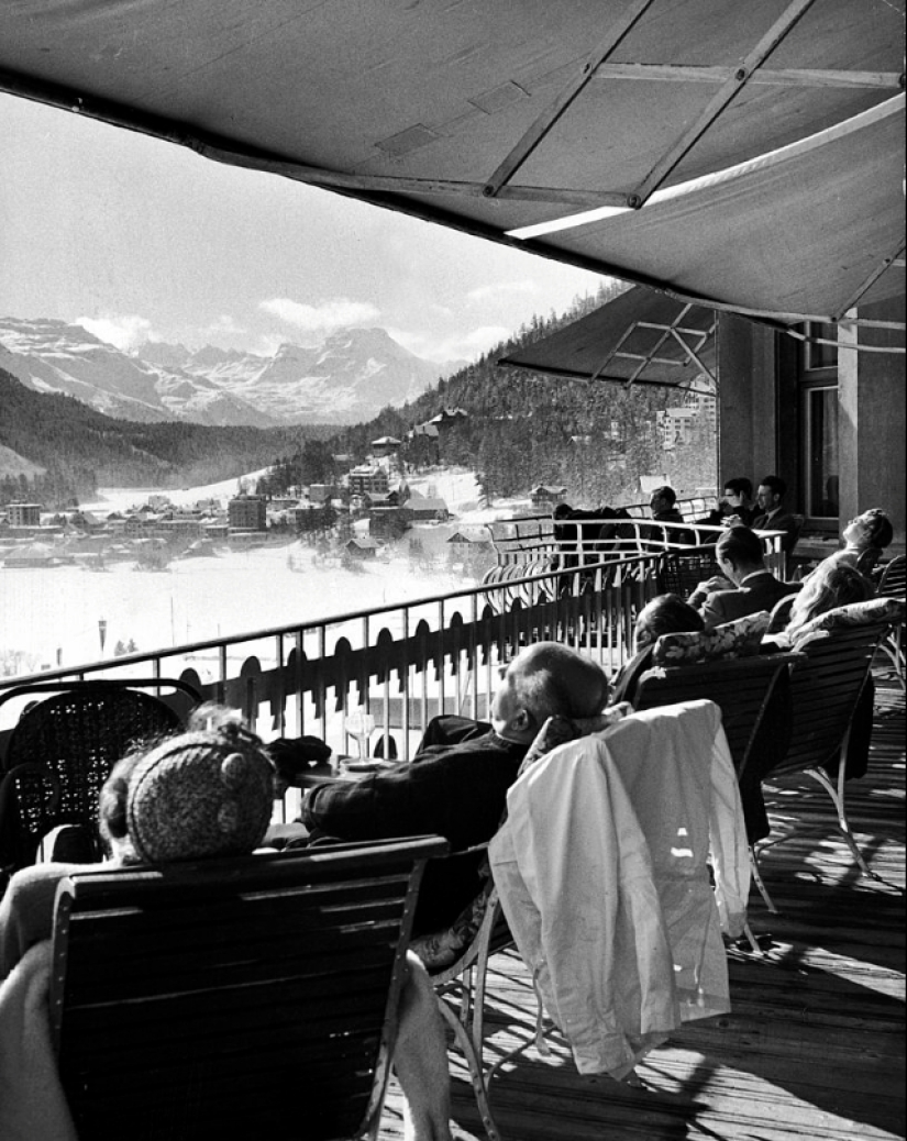 What was the "most fashionable village in Europe" after the war?