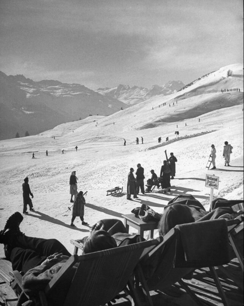 What was the "most fashionable village in Europe" after the war?