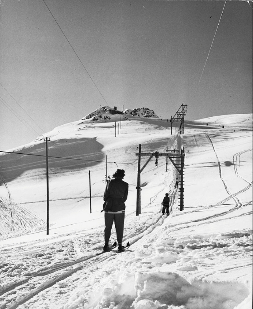 What was the "most fashionable village in Europe" after the war?