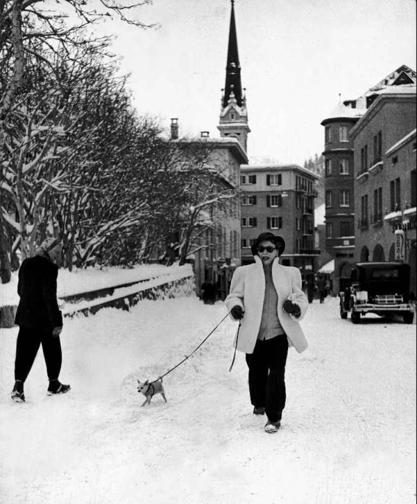 What was the "most fashionable village in Europe" after the war?