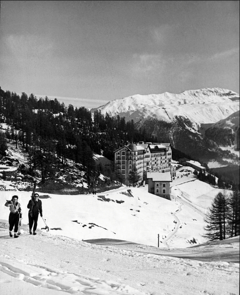 What was the "most fashionable village in Europe" after the war?