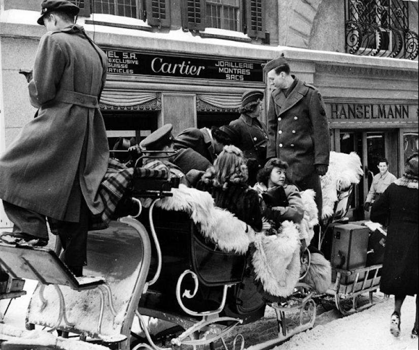 What was the "most fashionable village in Europe" after the war?