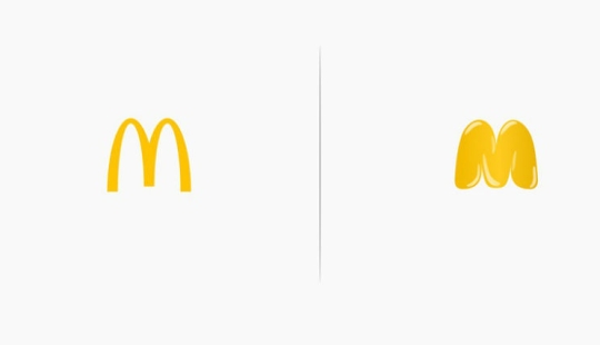 What would brand logos look like if they matched their products