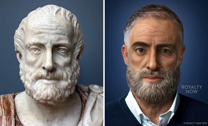 What would Nefertiti, Beethoven and other historical figures look like today