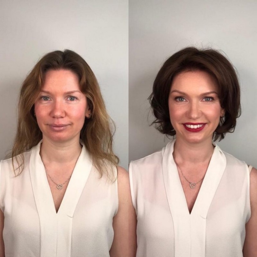 When makeup and hairstyle really work wonders: 20 amazing transformations