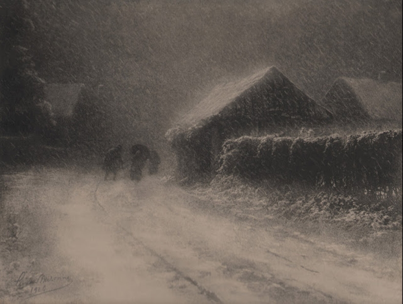 When photos looked like paintings: 27 frames from Leonard Misonne