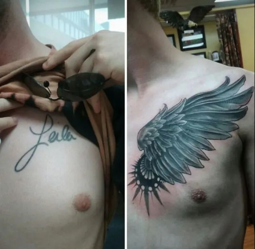 When the love is gone: 25 of the slabs tattoo dedicated to ex