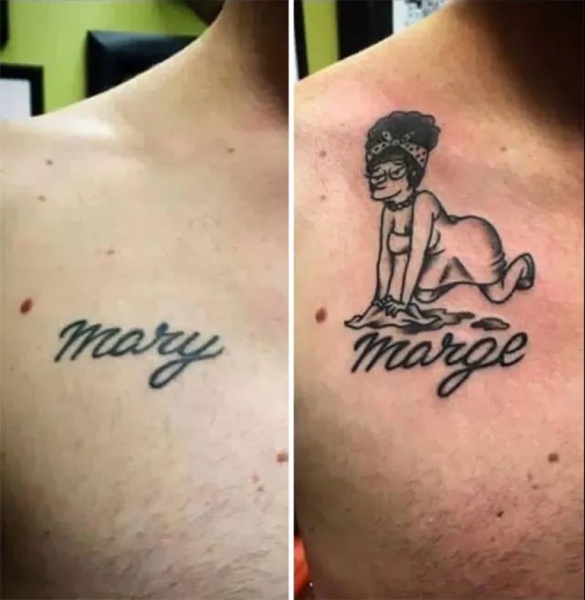 When the love is gone: 25 of the slabs tattoo dedicated to ex